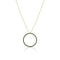 in black diamonds and yellow gold,<br>medium diameter <span class='visuallyhidden'>Call, text 323-404-2959 for shopping help.</span>